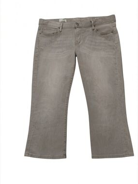 Gap Women's Gray Cropped Bootcut Jeans SZ 33 16